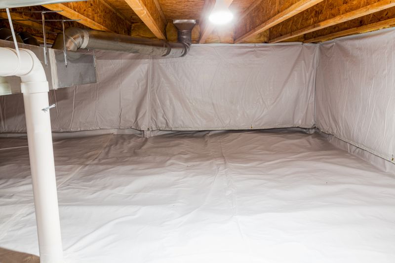 Insulation and Vapor Barrier Setup